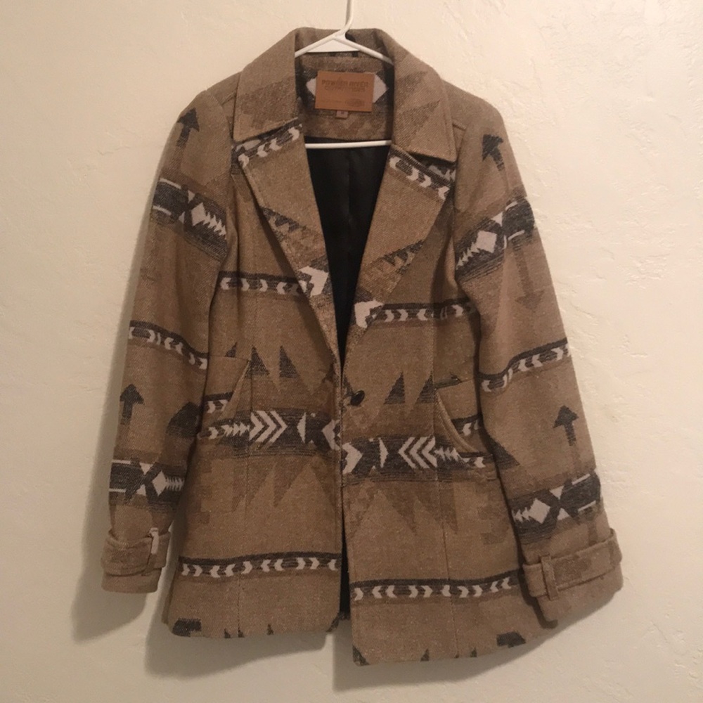 Powder River Western Wool Winter Coat